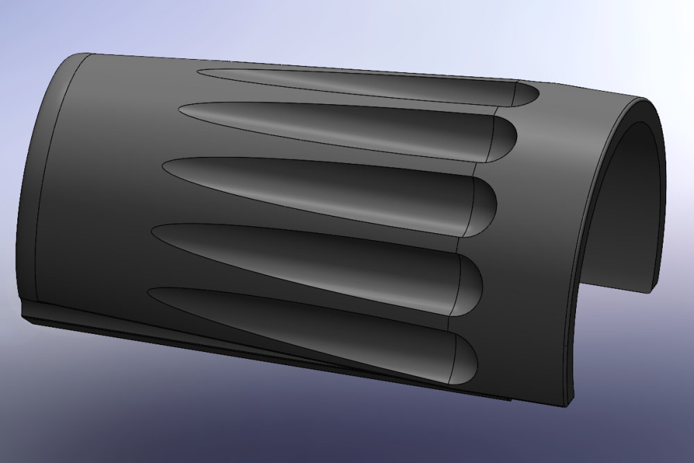 Tikka centerfire bolt shroud (Fluted)